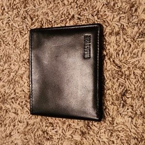 Kenneth Cole Reaction RFID Black Leather Wallet
